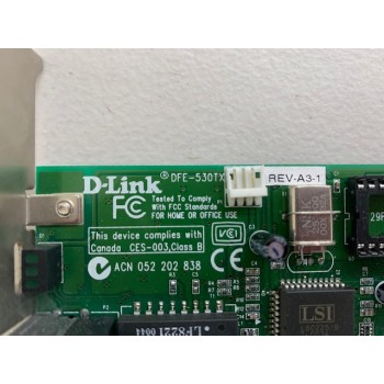 D-link DEF-530TX PCI Fast Ethernet Card